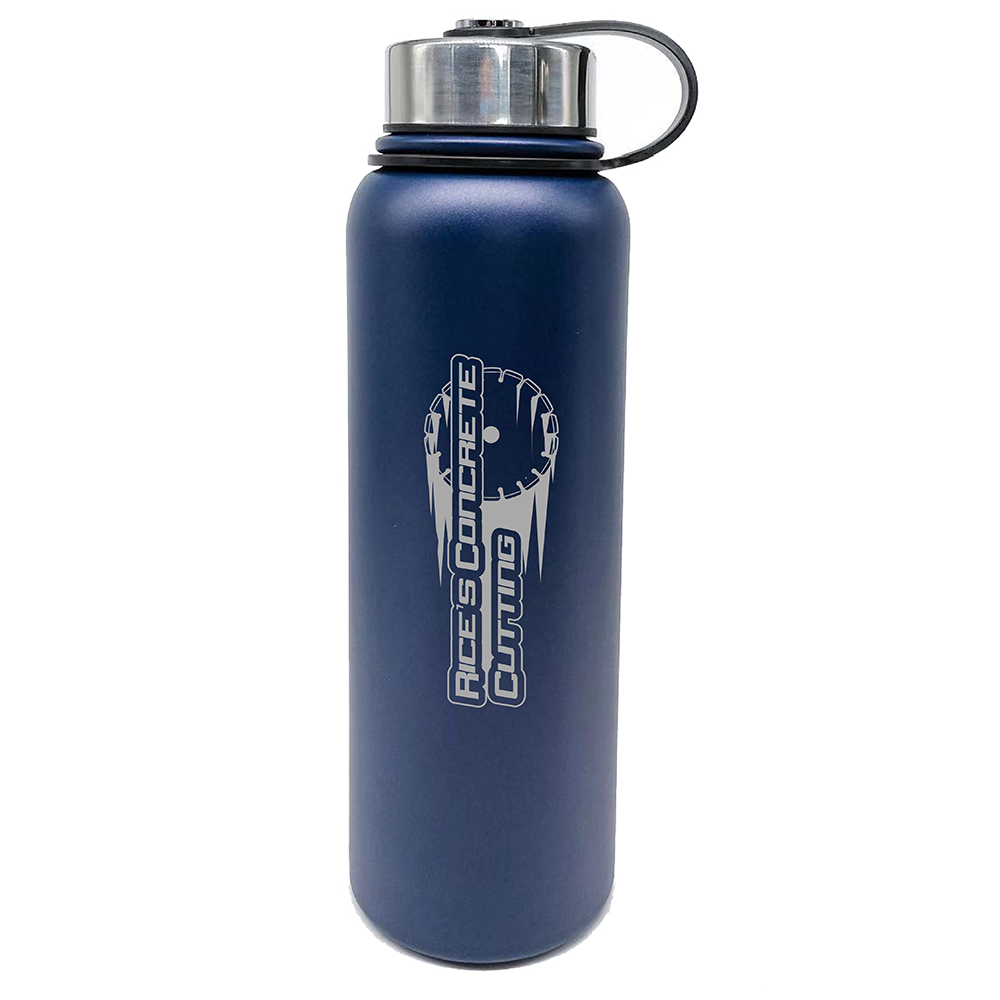 40 Oz. Double Wall Vacuum Bottle Drinkware, Bottle, Cup, Laser engraved