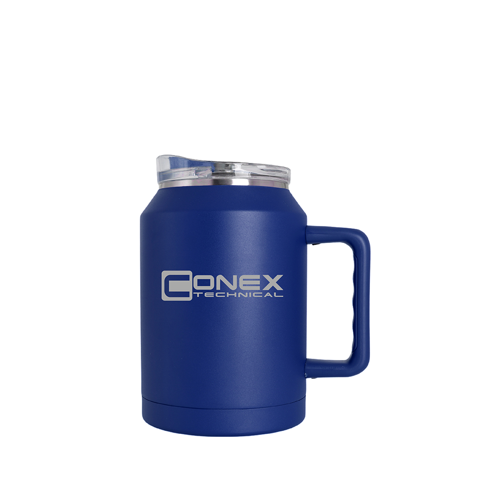 50 Oz. Double Wall Mug With Handle Drinkware, Tumbler, Cup, Laser engraved, Insulated, Thermos, Double Wall