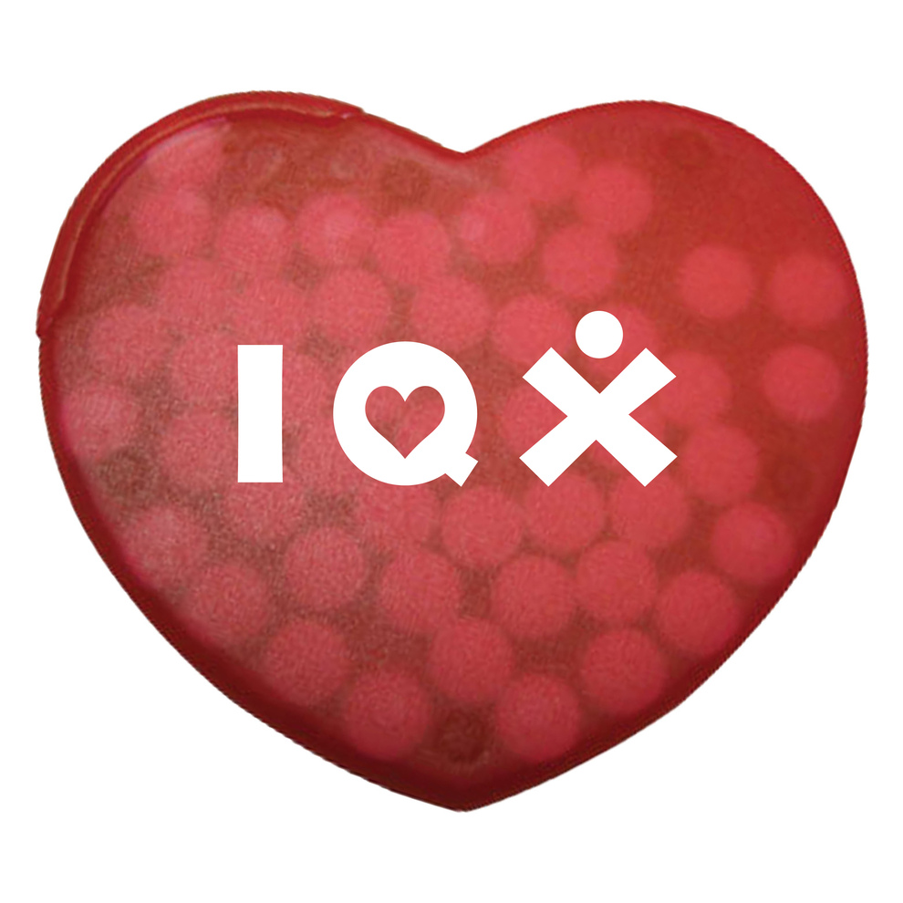 Heart Credit Card Mints  pen, writing pen, laser engraved