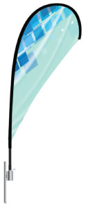 Teardrop Flag - Fast Track 24 