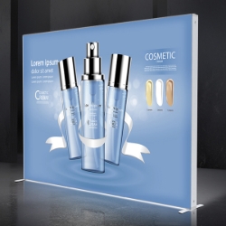 10 Ft. Backlit SEG Fabric Display 