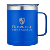 14 Oz. Double Wall Vacuum Mug With Handle   Drinkware, Cup, Mug, Laser engraved