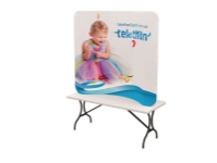 Curved Tension Fabric Display - Replacement Graphic 