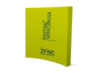 Curved Velcro Fabric Pop Up Display - Replacement Graphic 