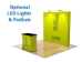 Curved Velcro Fabric Pop Up Display - 118