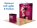 Straight Velcro Fabric Pop Up Display - 120