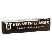 Acrylic Name Plate Employee, Name Plate