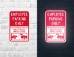 Aluminum Sign - 158