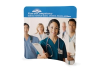 Curved Tension Fabric Display 