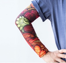 Breathable Fabric Arm Sleeve tattoo
