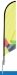 Feather Angled Flag - Fast Track 24 - 67