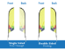 Feather Angled Flag - Fast Track 24 - 67