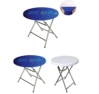 Round Stretch Table Topper tablecloth