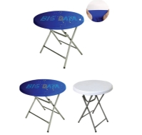 Round Stretch Table Topper tablecloth