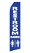 Restroom Inside Econo Stock Flag With Hardware - 16 Ft. - BI-14
