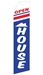 Open House Econo Stock Flag - 16 Ft. - BM-14