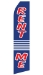 Rent Me Econo Stock Flag With Hardware - 16 Ft. - BM-15