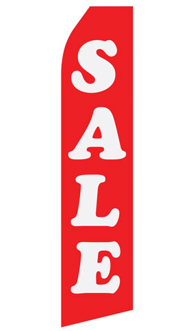 Sale Econo Stock Flag With Hardware - 16 Ft. econostock, feather, blade, swooper